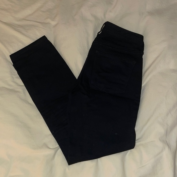Universal Thread, High Rise Slim Straight, Black Jeans, Size 00/24 - Picture 2 of 3
